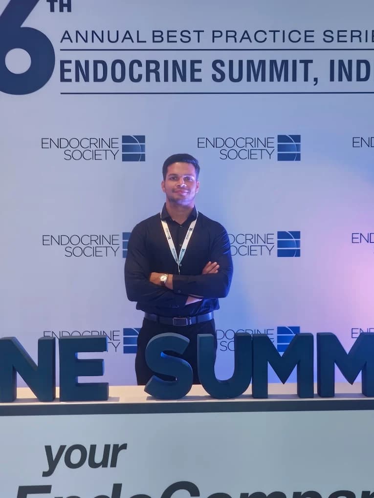 Dr. Pawan Goel at the Endocrine Summit